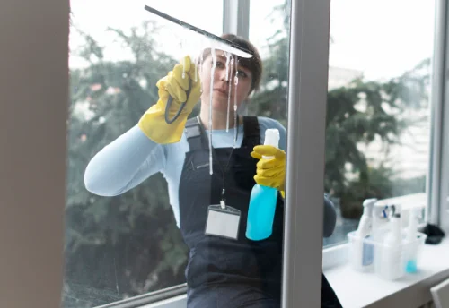 Nettoyage de vitres intérieures et extérieures à Saint-Gérons